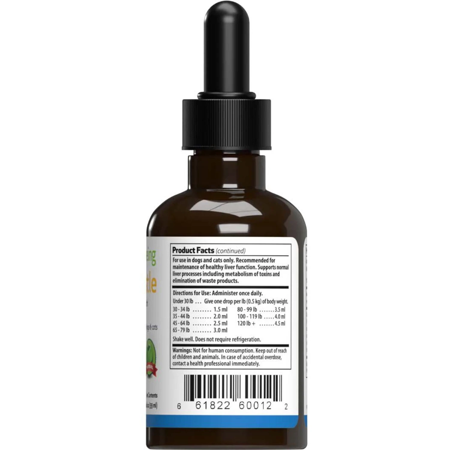 Pet Wellbeing Milk Thistle Bacon Flavored Liquid Liver Supplement For Dogs & Cats 9 Pet Wellbeing Milk Thistle Bacon Flavored Liquid Liver Supplement For Dogs & Cats - Image 9