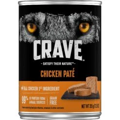 Crave Chicken Pate Grain-Free Canned Dog Food