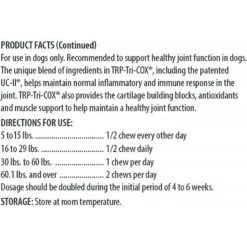 Dr. Tim's TRP-Tri-COX Joint Support Dog Supplement -Pet Wellness 141718 PT2. AC SS1800 V1514475774
