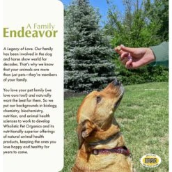 Wholistic Pet Organics Enhanced Daily Multivitamin Soft Chew Dog Supplement 10 Wholistic Pet Organics Enhanced Daily Multivitamin Soft Chew Dog Supplement -Pet Wellness 142741 PT4. AC SS1800 V1685459709