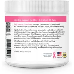 Wholistic Pet Organics Digest-All Plus Digestive Support For Dogs & Cats Supplement -Pet Wellness 142751 PT3. AC SS1800 V1683050633