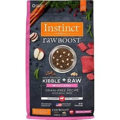 Instinct Raw Boost Small Breed Grain-Free Recipe With Real Beef & Freeze-Dried Raw Pieces Dry Dog Food