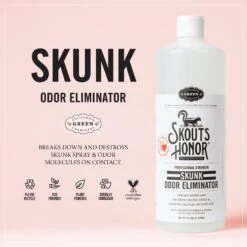 Skout's Honor Professional Strength Skunk Odor Eliminator, 32-oz Bottle -Pet Wellness 143438 PT3. AC SS1800 V1658188640