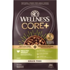 Wellness CORE RawRev Grain-Free Healthy Weight Recipe With Freeze-Dried Turkey Dry Dog Food