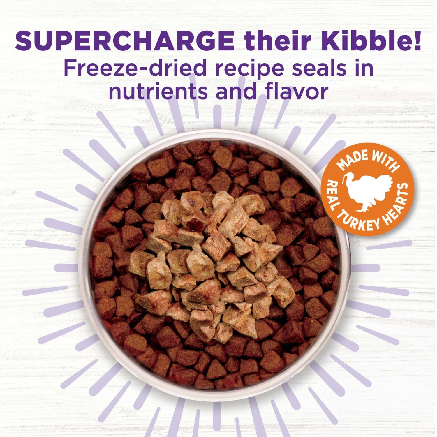 Wellness CORE Bowl Boosters Bare Turkey Freeze-Dried Dog Food Mixer Or Topper 3 Wellness CORE Bowl Boosters Bare Turkey Freeze-Dried Dog Food Mixer Or Topper - Image 3