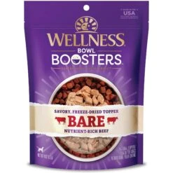 Wellness CORE Bowl Boosters Bare Beef Freeze-Dried Dog Food Mixer Or Topper