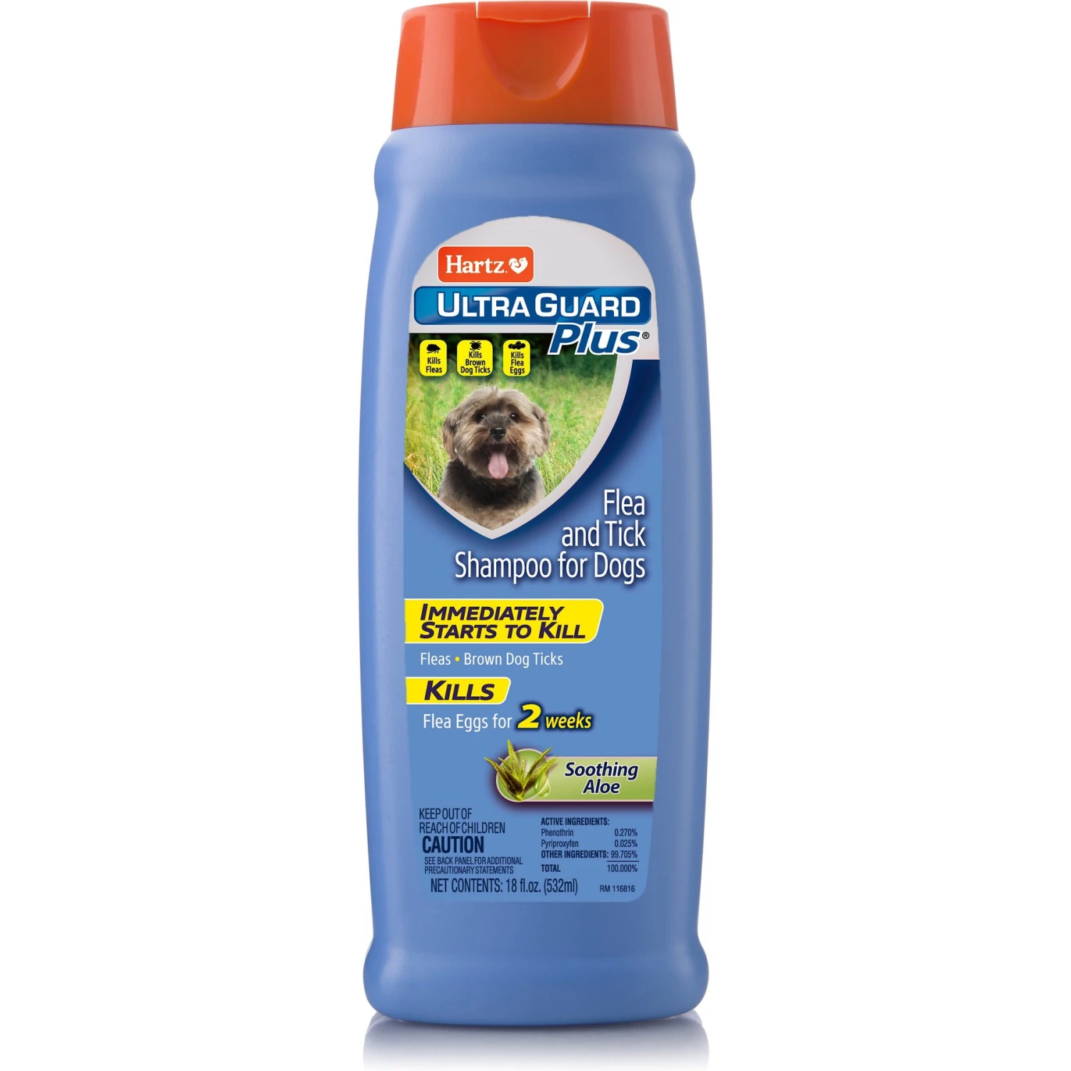 Hartz UltraGuard Plus Flea & Tick Dog Shampoo With Aloe 1 Hartz UltraGuard Plus Flea & Tick Dog Shampoo With Aloe