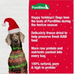 PureBites Holiday Turkey & Sweet Potato Freeze-Dried Dog Treats, 2.5-oz Bag 12 PureBites Holiday Turkey & Sweet Potato Freeze-Dried Dog Treats, 2.5-oz Bag -Pet Wellness 145891 PT4. AC SS1800 V1694718650