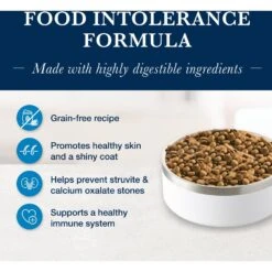 Blue Buffalo Natural Veterinary Diet HF Hydrolyzed For Food Intolerance Grain-Free Dry Dog Food -Pet Wellness 147671 PT2. AC SS1800 V1695494811