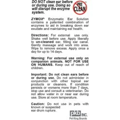 Zymox Hydrocortisone Free Dog & Cat Ear Infection Solution, 1.25-oz Bottle 7 Zymox Hydrocortisone Free Dog & Cat Ear Infection Solution, 1.25-oz Bottle -Pet Wellness 148004 PT3. AC SS1800 V1568212023