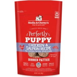 Stella & Chewy's Perfectly Puppy Chicken & Salmon Dinner Patties Freeze-Dried Raw Dog Food