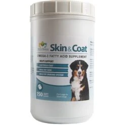 Pet's Choice Pharmaceuticals Skin & Coat Large To Giant Breed Soft Chews Dog Supplements