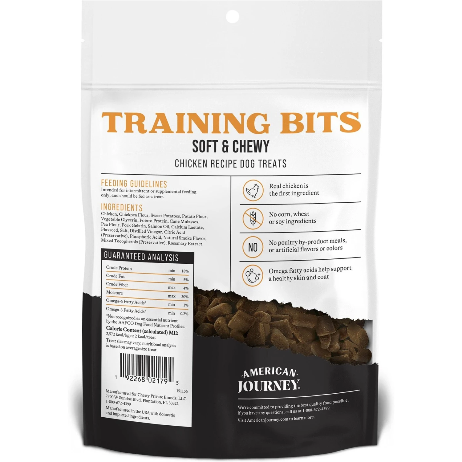 American Journey Chicken Recipe Grain-Free Soft & Chewy Training Bits Dog Treats 3 American Journey Chicken Recipe Grain-Free Soft & Chewy Training Bits Dog Treats - Image 3