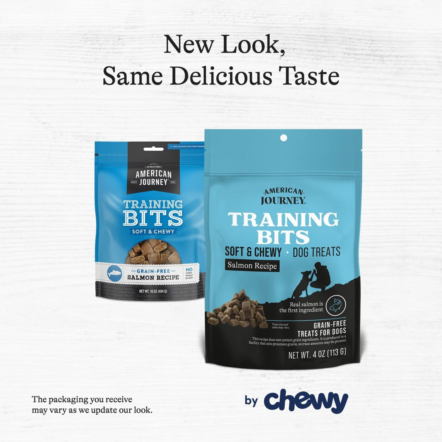 American Journey Salmon Recipe Grain-Free Soft & Chewy Training Bits Dog Treats 2 American Journey Salmon Recipe Grain-Free Soft & Chewy Training Bits Dog Treats - Image 2