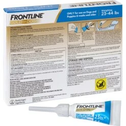 Frontline Gold For Dogs Flea & Tick Treatment (Medium Dog, 23-44 Lbs.) -Pet Wellness 151292 PT4. AC SS1800 V1687351133