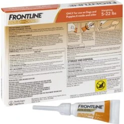 Frontline Gold For Dogs Flea & Tick Treatment (Small Dog, 5-22 Lbs) -Pet Wellness 151399 PT4. AC SS1800 V1687351136