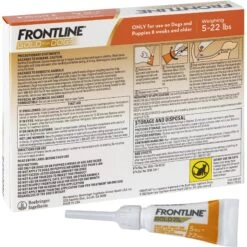 Frontline Gold For Dogs Flea & Tick Treatment (Small Dog, 5-22 Lbs) -Pet Wellness 151399 PT6. AC SS1800 V1643407918