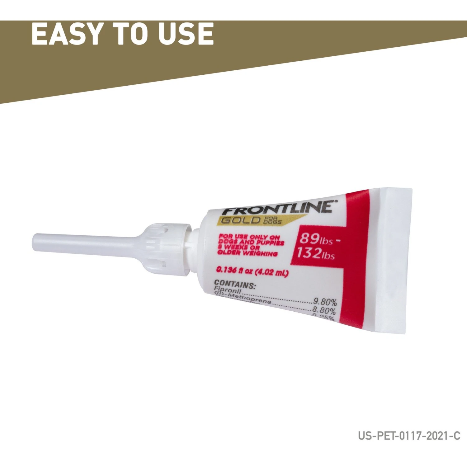 Frontline Gold For Dogs Flea & Tick Treatment (Extra Large Dog, 89-132 Lbs.) 4 Frontline Gold For Dogs Flea & Tick Treatment (Extra Large Dog, 89-132 Lbs.) - Image 4