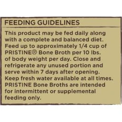 Castor & Pollux PRISTINE Grass-Fed Beef Bone Broth Grain-Free Dog Food Topper -Pet Wellness 151653 PT8. AC SS1800 V1536164523