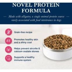 Blue Buffalo Natural Veterinary Diet NP Novel Protein Alligator Grain-Free Dry Dog Food -Pet Wellness 152869 PT2. AC SS1800 V1695495900