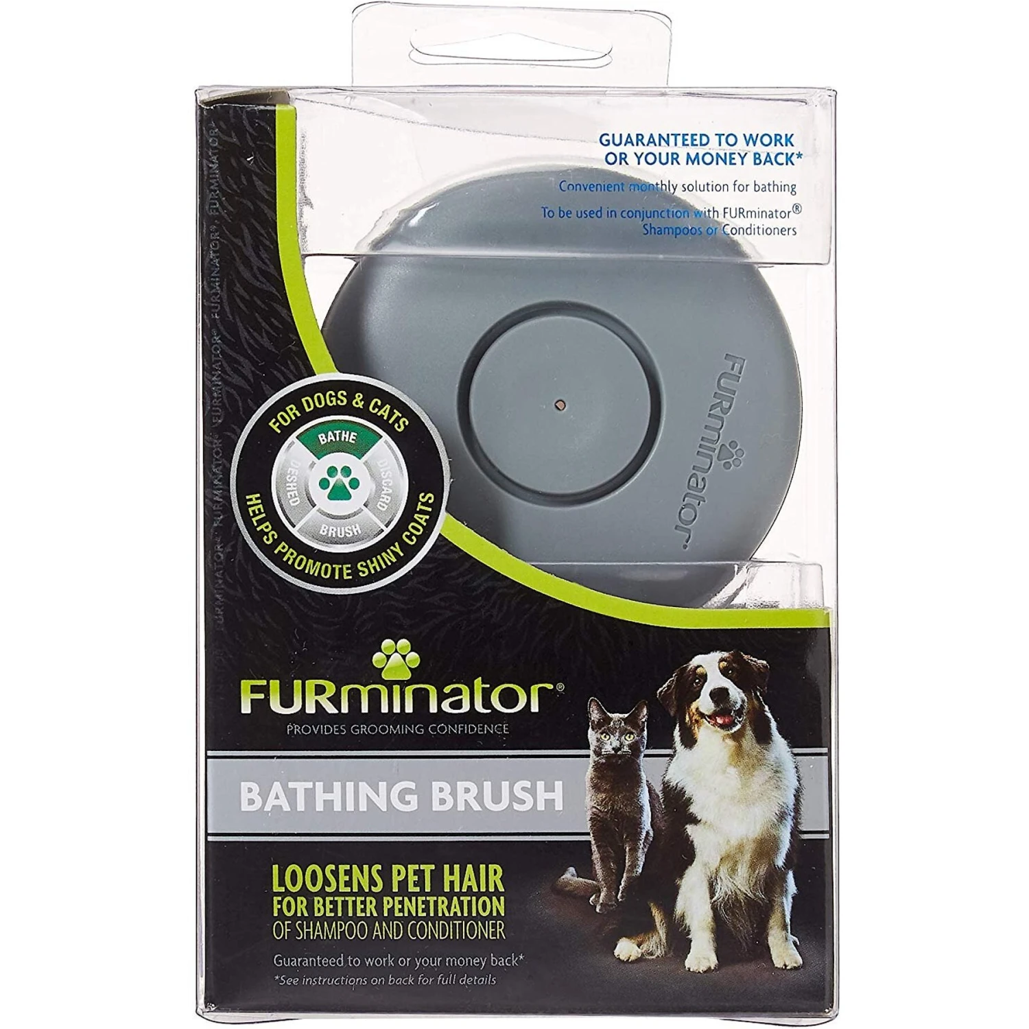 FURminator Bathing Dog & Cat Brush 2 FURminator Bathing Dog & Cat Brush - Image 2