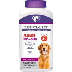21st Century Essential Pet Adult Hip & Joint Savory Flavor Chewable Supplement For Dogs