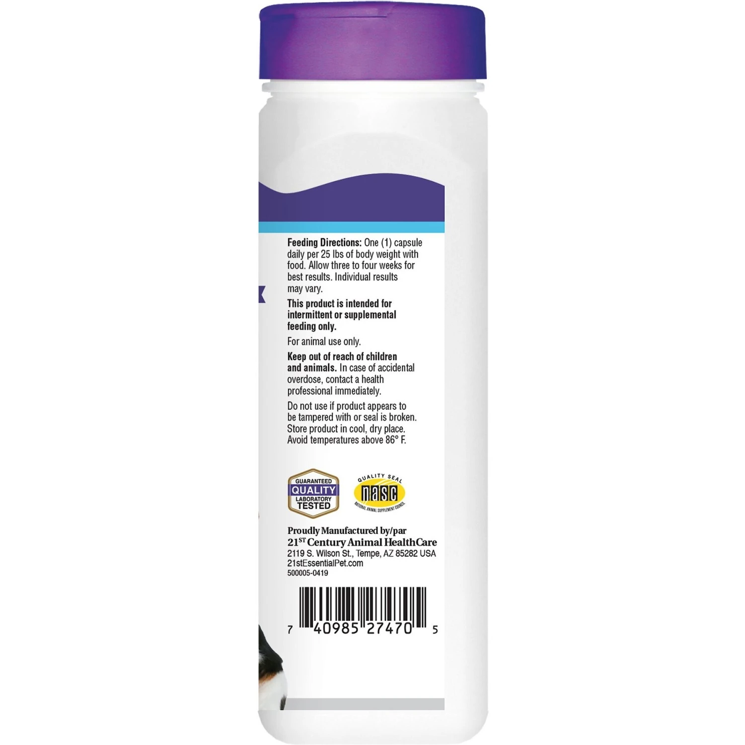 21st Century Essential Pet Probiotics Digestive Support Capsule Supplement For Dogs, 90 Count 3 21st Century Essential Pet Probiotics Digestive Support Capsule Supplement For Dogs, 90 Count - Image 3