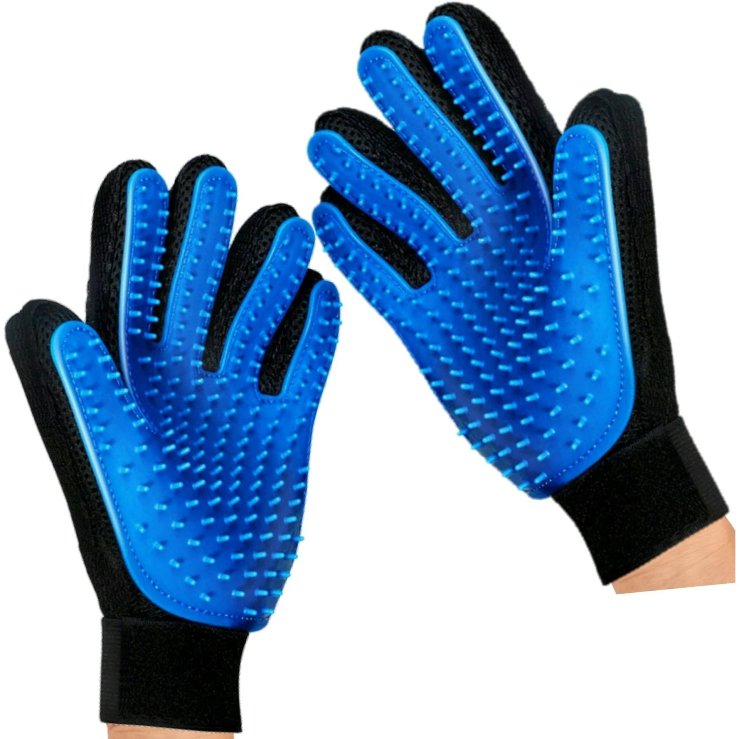 Mr. Peanut's Hand Gloves Dog & Cat Grooming & Deshedding Aid 1 Mr. Peanut's Hand Gloves Dog & Cat Grooming & Deshedding Aid