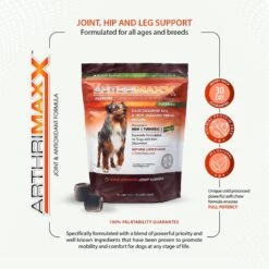 Animal Nutritional Products ArthriMAXX Premium Dog Soft Chews Joint Support Supplement -Pet Wellness 154697 PT2. AC SS1800 V1652769723