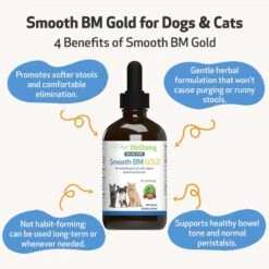 Pet Wellbeing Smooth BM GOLD Bacon Flavored Liquid Digestive Supplement For Cats & Dogs 12 Pet Wellbeing Smooth BM GOLD Bacon Flavored Liquid Digestive Supplement For Cats & Dogs -Pet Wellness 154759 PT3. AC SS1800 V1695310198