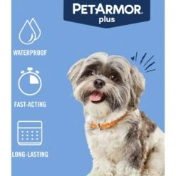 PetArmor Plus Flea & Tick Spot Treatment For Dogs, 5-22 Lbs, -Pet Wellness 154770 PT2. AC SS1800 V1701361433