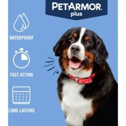 PetArmor Plus Flea & Tick Spot Treatment For Dogs, 89-132 Lbs -Pet Wellness 154792 PT2. AC SS1800 V1701361555
