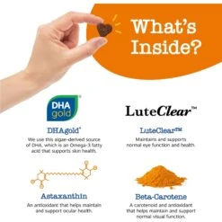 Zesty Paws Advanced Vision Bites Chicken Flavored Soft Chews Vision Supplement For Senior Dogs -Pet Wellness 154820 PT2. AC SS1800 V1703623869