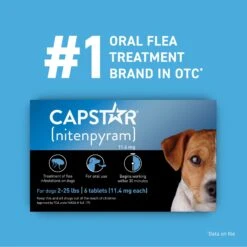 Capstar Flea Oral Treatment For Dogs, 2-25 Lbs 12 Capstar Flea Oral Treatment For Dogs, 2-25 Lbs -Pet Wellness 154852 PT3. AC SS1800 V1693496376