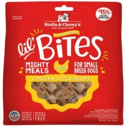 Stella & Chewy's Lil' Bites Chicken Little Recipe Small Breed Freeze-Dried Raw Dog Food