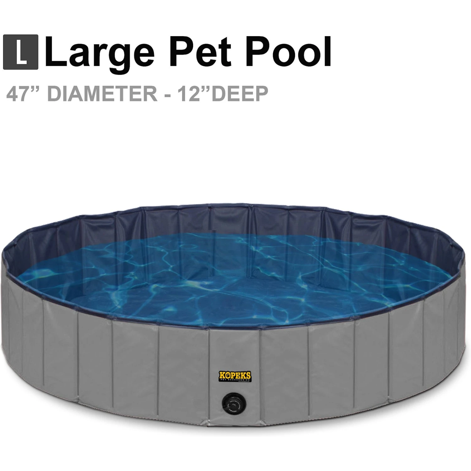KOPEKS Outdoor Portable Dog Swimming Pool 2 KOPEKS Outdoor Portable Dog Swimming Pool - Image 2