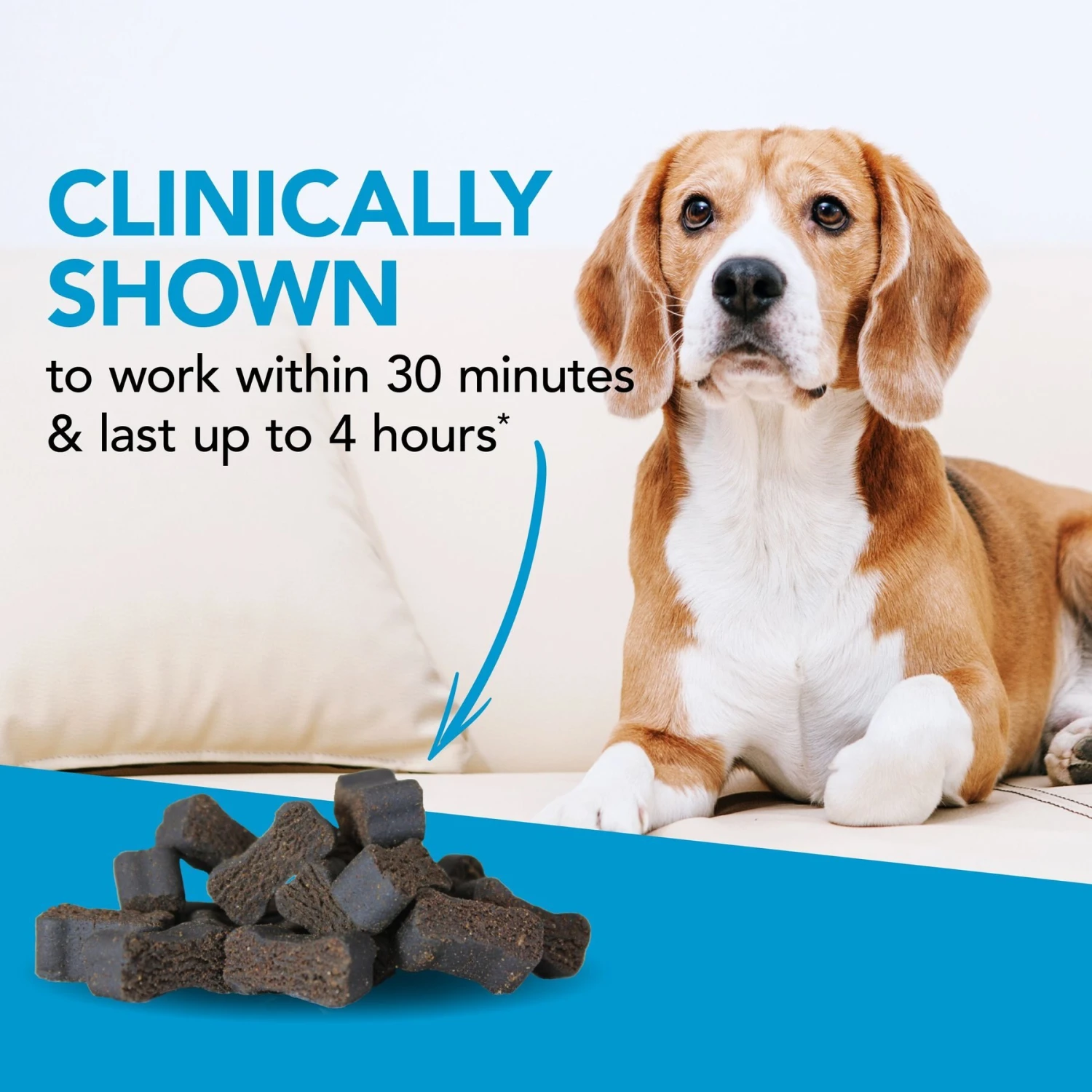 VetriScience Composure Bacon Flavored Chews Calming Supplement For Dogs 4 VetriScience Composure Bacon Flavored Chews Calming Supplement For Dogs - Image 4