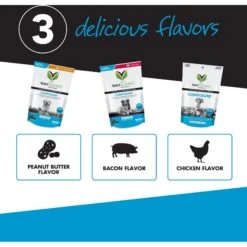 VetriScience Composure Bacon Flavored Chews Calming Supplement For Dogs 11 VetriScience Composure Bacon Flavored Chews Calming Supplement For Dogs -Pet Wellness 158545 PT5. AC SS1800 V1657656013