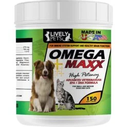 Lively Pets Omega Maxx Fish Oil Small & Medium Dog Soft Chews