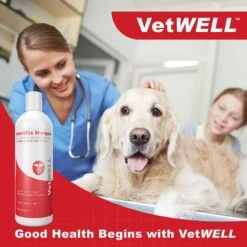 VetWELL KetoWell Antiseptic Dog, Cat & Horse Shampoo 8 VetWELL KetoWell Antiseptic Dog, Cat & Horse Shampoo -Pet Wellness 159299 PT3. AC SS1800 V1552398734