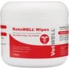 VetWELL KetoWell Antiseptic Dog, Cat & Horse Wipes