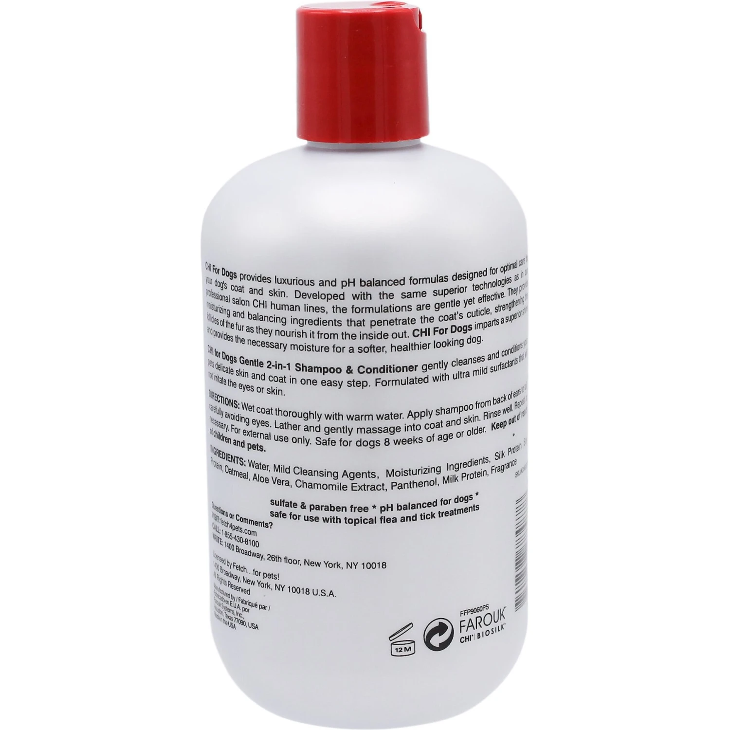 CHI Gentle 2 In1 Dog Shampoo & Conditioner 3 CHI Gentle 2 In1 Dog Shampoo & Conditioner - Image 3