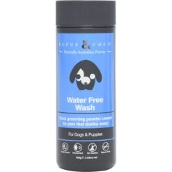Rufus & Coco Water Free Wash For Dogs & Puppies, 3.52-oz Bottle