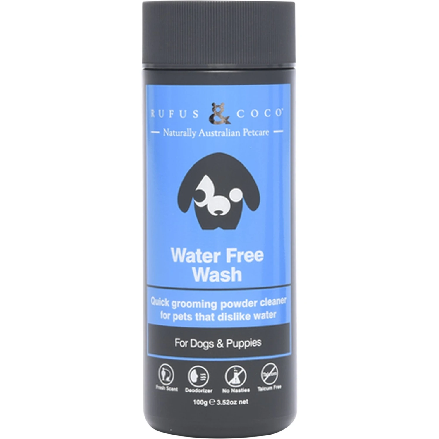 Rufus & Coco Water Free Wash For Dogs & Puppies, 3.52-oz Bottle 1 Rufus & Coco Water Free Wash For Dogs & Puppies, 3.52-oz Bottle