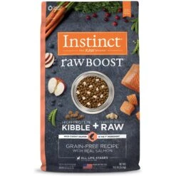Instinct Raw Boost Grain-Free Recipe With Real Salmon & Freeze-Dried Raw Pieces Dry Dog Food