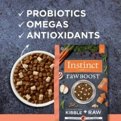 Instinct Raw Boost Grain-Free Recipe With Real Salmon & Freeze-Dried Raw Pieces Dry Dog Food -Pet Wellness 160755 PT5. AC SS1800 V1623434252