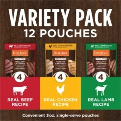 Instinct Healthy Cravings Grain-Free Cuts & Gravy Recipe Variety Pack Wet Dog Food Topper 9 Instinct Healthy Cravings Grain-Free Cuts & Gravy Recipe Variety Pack Wet Dog Food Topper -Pet Wellness 160772 PT2. AC SS1800 V1701881109