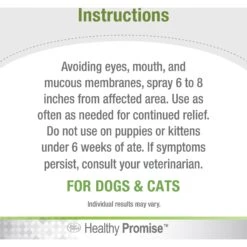 Four Paws Pet Aid Fast-Acting Anti Itch Spray -Pet Wellness 161192 PT5. AC SS1800 V1639435339