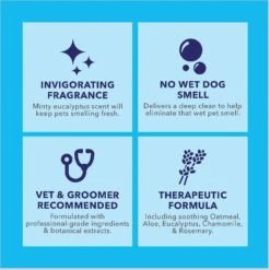 Vetnique Labs Furbliss Invigorating Shampoo With Rosemary, Eucalyptus & Oatmeal Dog & Cat Grooming Shampoo 8 Vetnique Labs Furbliss Invigorating Shampoo With Rosemary, Eucalyptus & Oatmeal Dog & Cat Grooming Shampoo -Pet Wellness 161689 PT2. AC SS1800 V1619555264