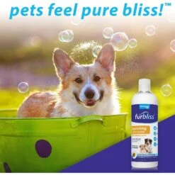 Vetnique Labs Furbliss Nourishing Conditioner Intense Shine & Moisturizing With Shea Butter & Safflower Oil Dog & Cat Conditioner -Pet Wellness 161692 PT5. AC SS1800 V1617409037